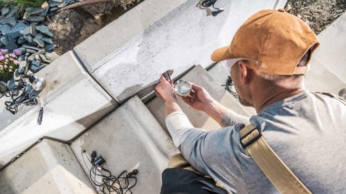 Landscape Lighting Installation 2